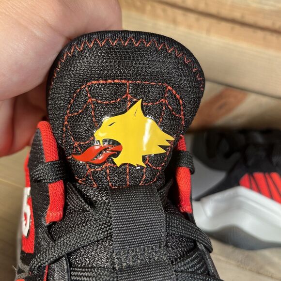 NEW Adidas DON Issue 1 'Black History Month' Shoes Gray Red Cavs EF9911 Mens 7 - Picture 10 of 13